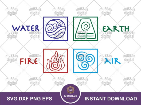 Avatar The Last Airbender Icon SVG