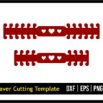 Ear Saver Cutting Template SVG