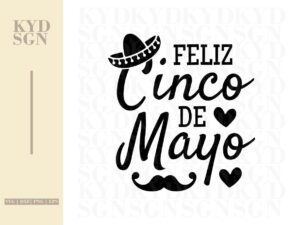 Feliz Cinco De Mayo SVG