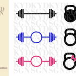 Gym Equipment SVG