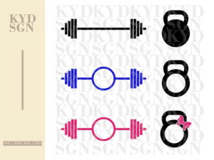 Gym Equipment SVG