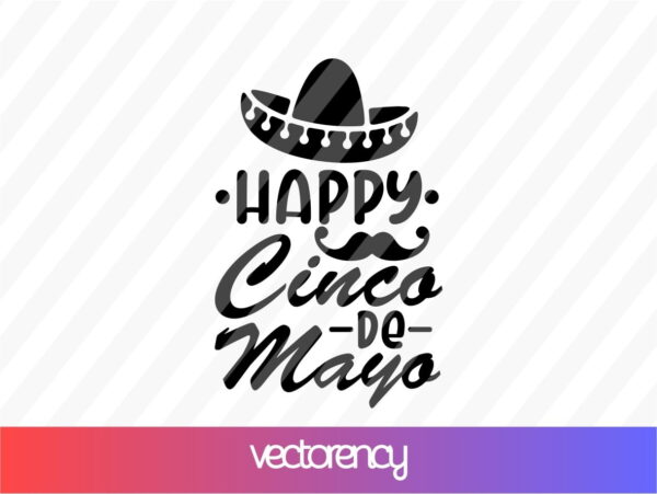 Happy Cinco De Mayo SVG