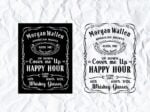 Morgan Wallen American Nights Jack Daniels SVG