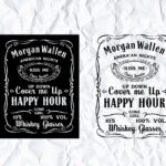 Morgan Wallen American Nights Jack Daniels SVG