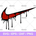 Nike Layered Drip SVG