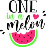 One in a melon