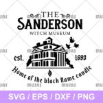 Sanderson Sisters Witch Museum SVG