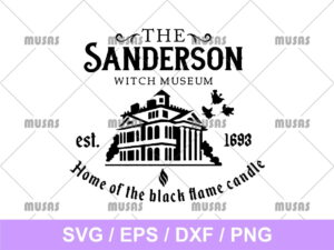 Sanderson Sisters Witch Museum SVG