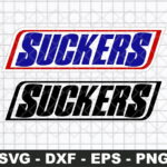 Snicker Sucker Funny Logo SVG