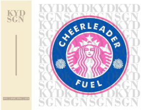 Starbucks Cheer Leader Fuel SVG