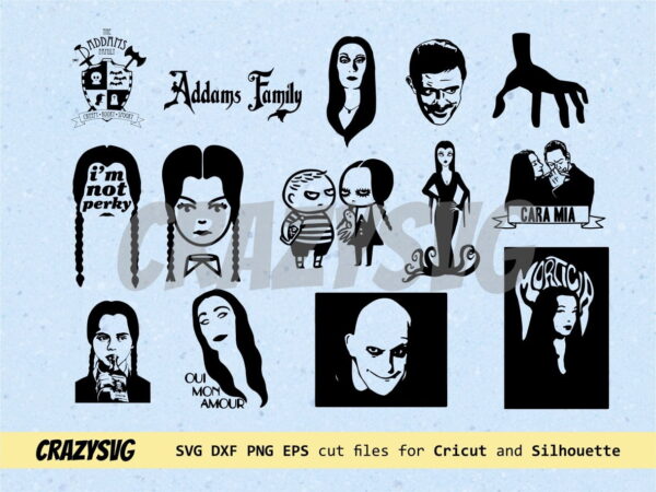 Addams Family SVG