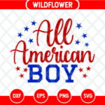 All American Boy SVG