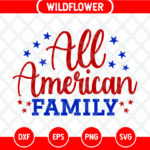 All American Family SVG