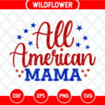 All American Mama SVG