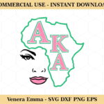 Alpha Kappa Alpha Africa cut File