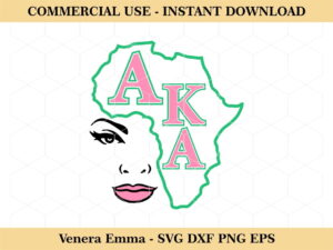 Alpha Kappa Alpha Africa cut File