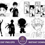 Anime Nekoma SVG Bundle