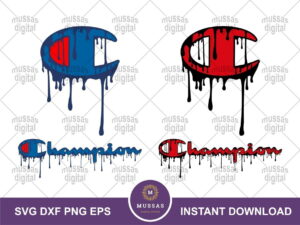 Champion Logo Drip