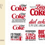 Coca Cola Diet Coke SVG Bundle