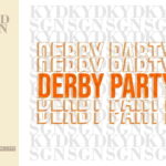 Derby Party SVG