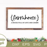 Farmhouse Definition SVG