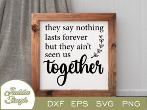 Forever After All SVG