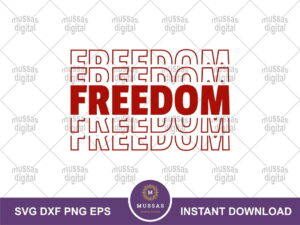 Freedom Mirror Style SVG