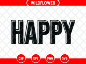 Happy SVG