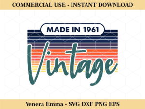 Made In 1961 Vintage