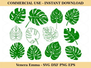 Monstera Leaf SVG