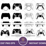 PS5 Game Controller Monogram