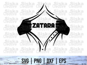 Rip Tear Shirt Superhero Zatara