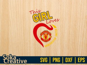 This Girl Loves Manchester United Women Shirt