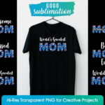 Watercolor Mom Sublimation Designs