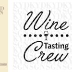 Wine Tasting Crew SVG