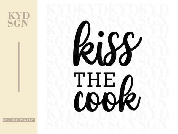 kiss the cook