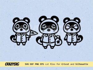 Animal Crossing SVG Timmy Tommy and Tom Nook