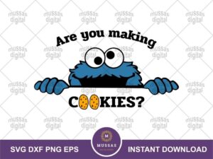 Are You Making Cookies SVG