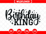 Birthday King SVG