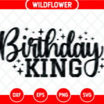 Birthday King SVG