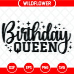 Birthday Queen SVG