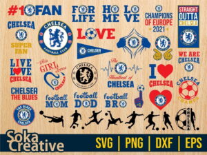 Chelsea SVG Bundle Shirt Design