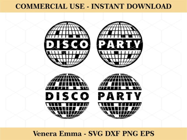 Disco Ball Party Vector