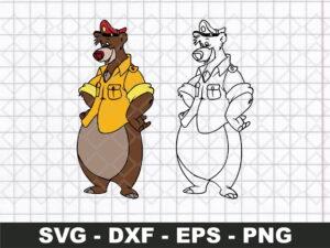 Disney Bear SVG Talespin SVG