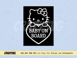 Hello Kitty Baby On Board