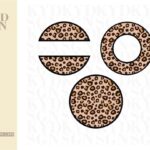 Keychain Pattern Frames Leopard SVG