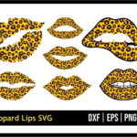 Leopard Lips SVG