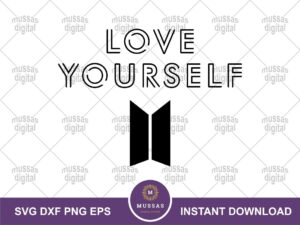 Love Yourself BTS SVG