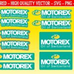 MOTOREX SVG Cut Files Vector EPS