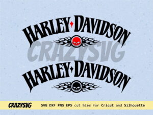 Tank decals for Harley Davidson Vector SVG Cut Files